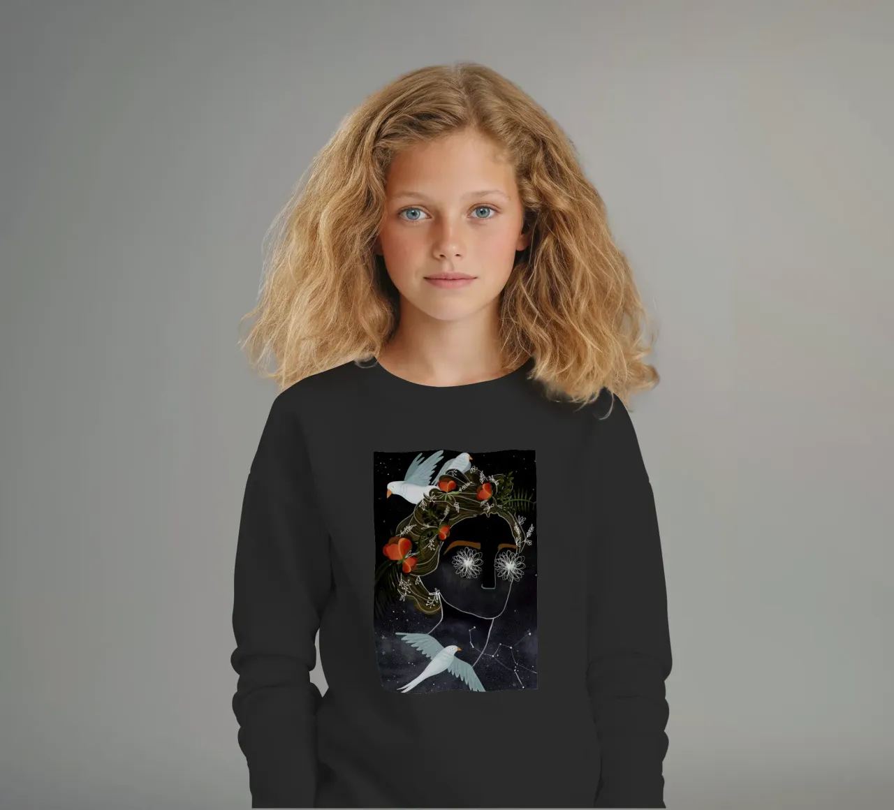 Head in the Clouds felpa bambino da Amalia Restrepo