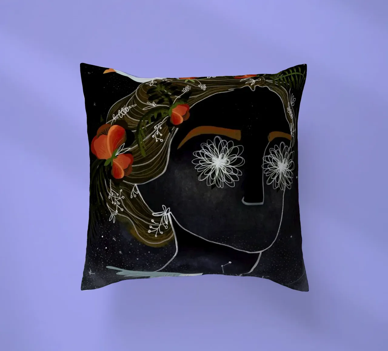 Head in the Clouds cuscino da Amalia Restrepo