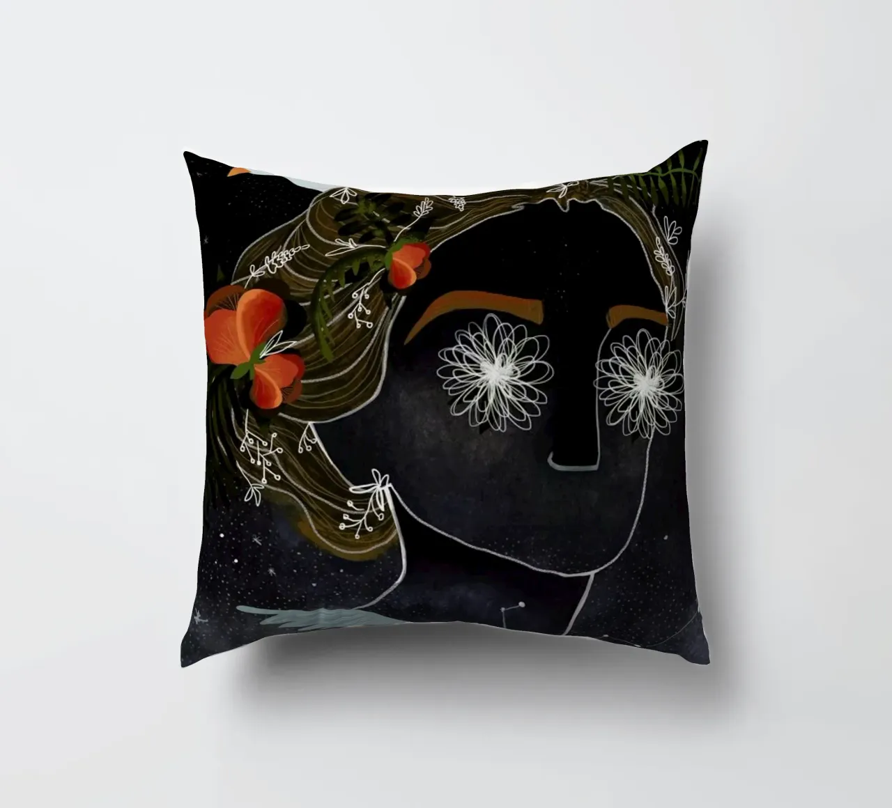 Head in the Clouds cuscino da Amalia Restrepo