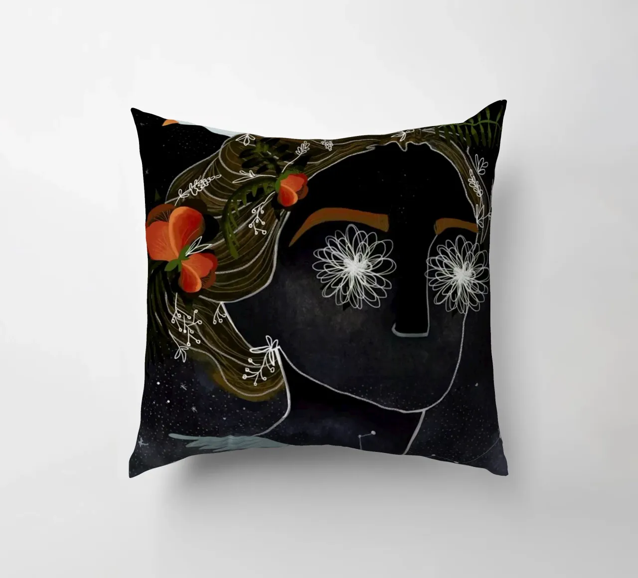 Head in the Clouds cuscino da Amalia Restrepo