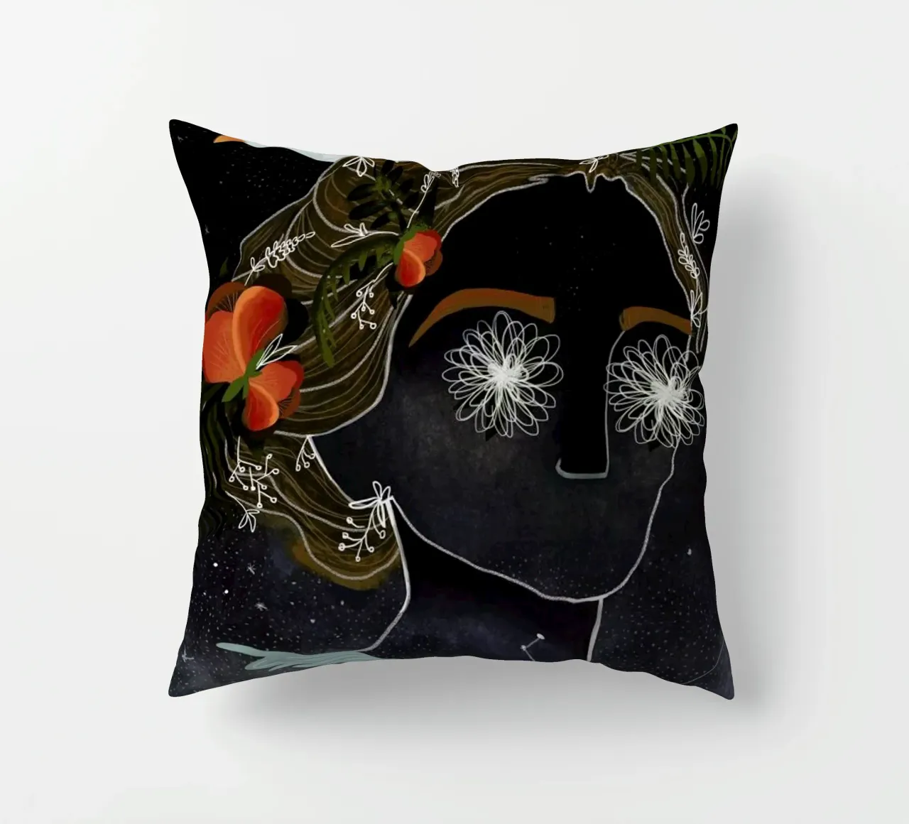 Head in the Clouds cuscino da Amalia Restrepo