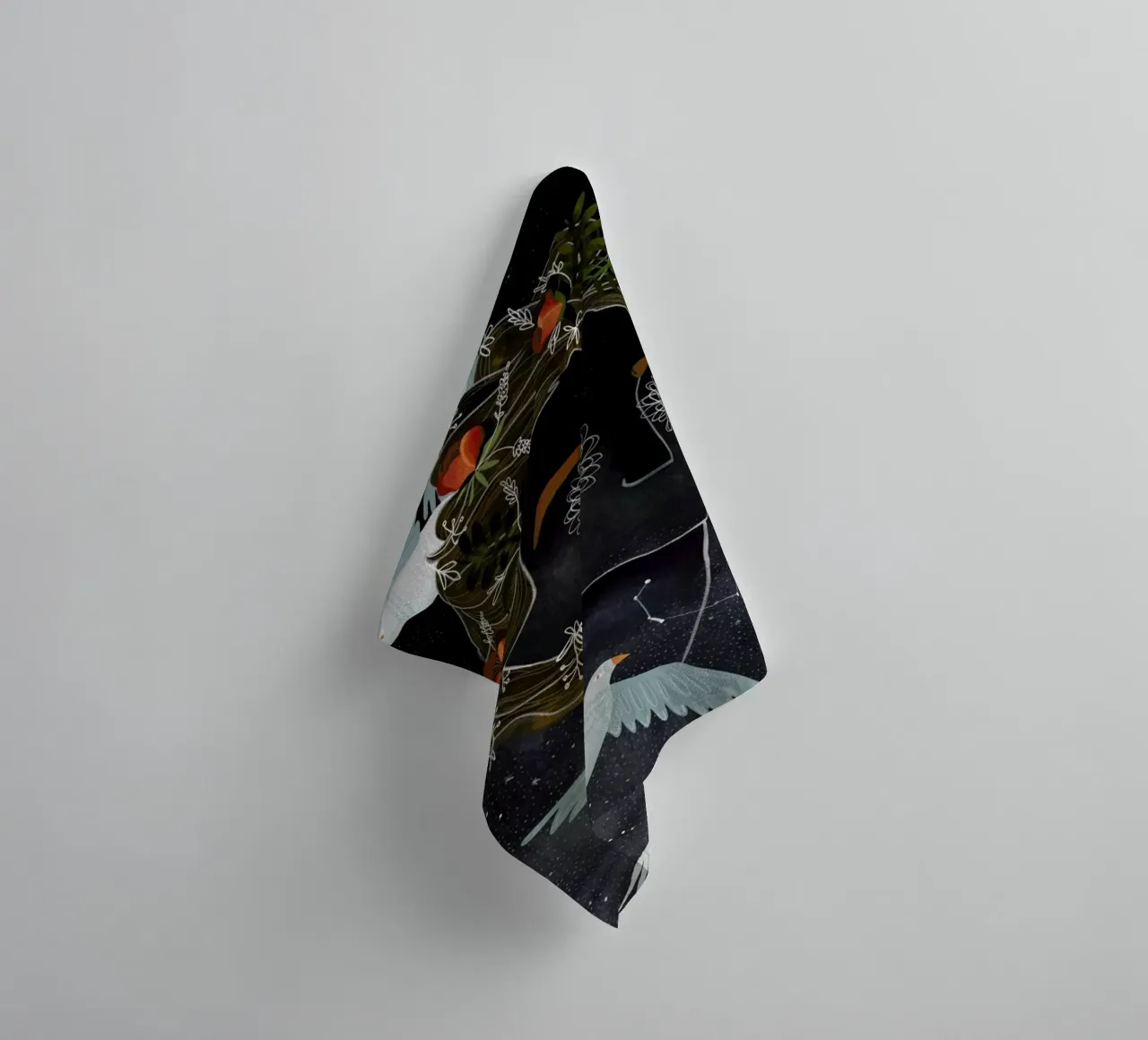 Head in the Clouds asciugamano da bagno da Amalia Restrepo