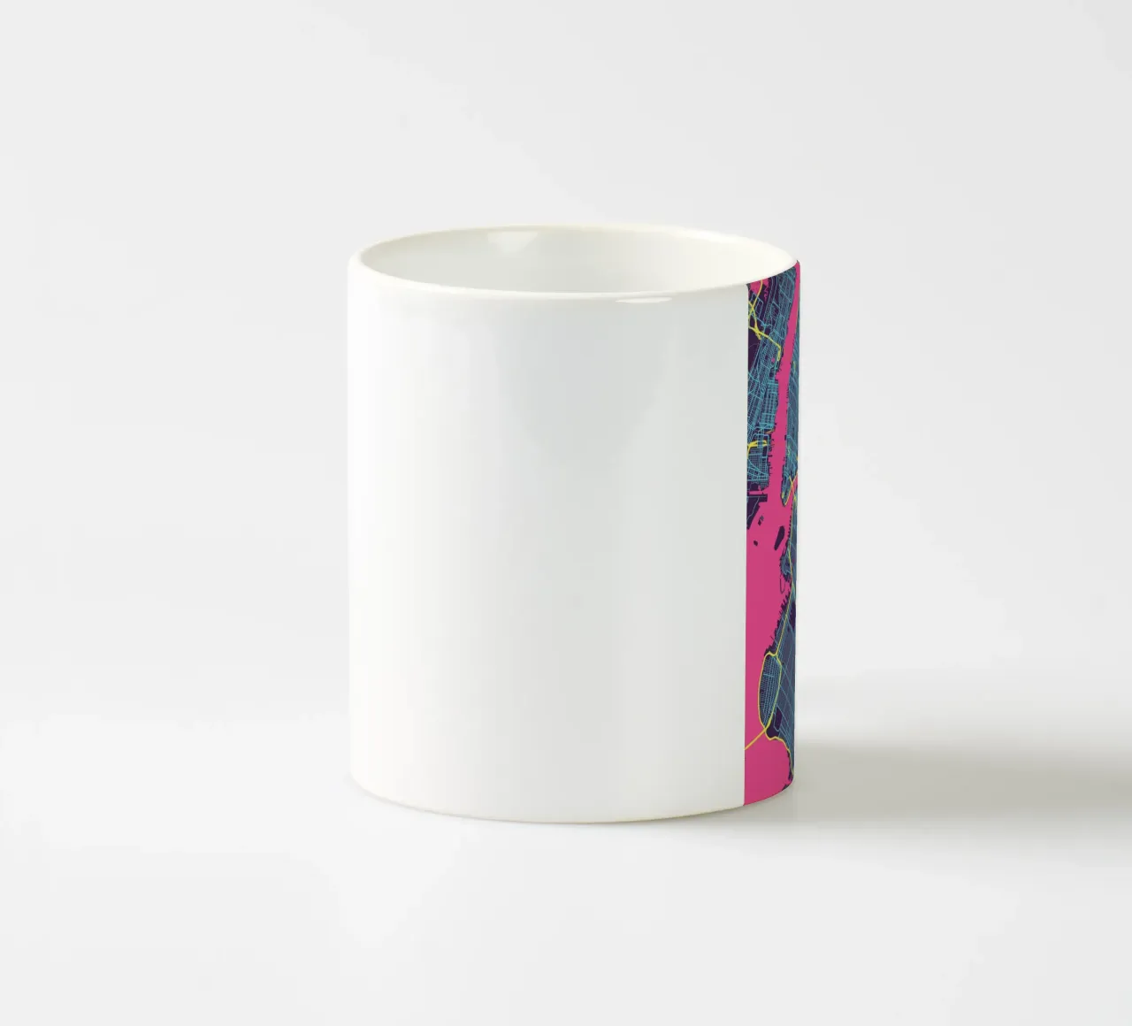La città che non dorme mai" - New York splendente tazza in ceramica da MOOODZART