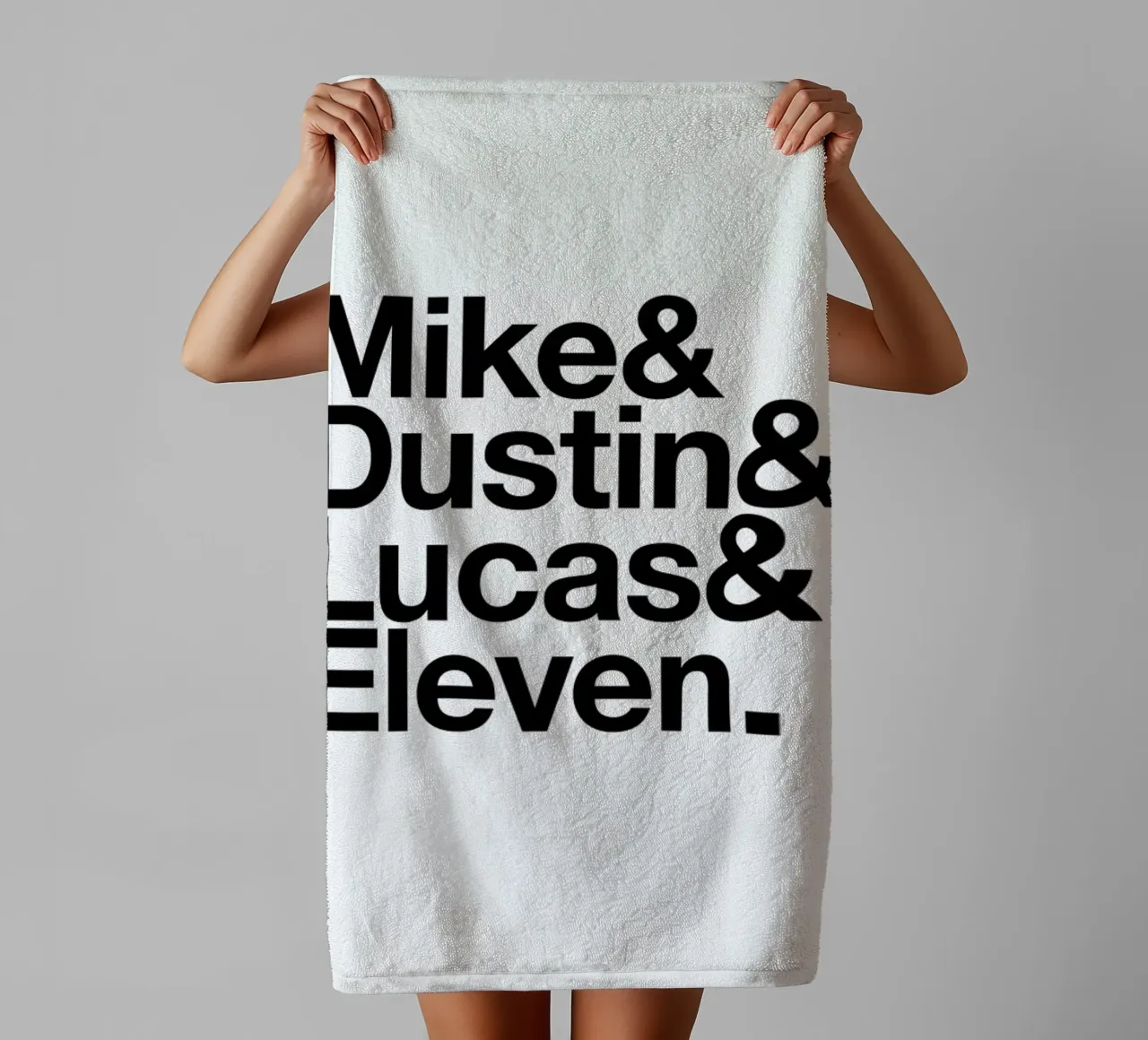 Stranger Heroes towel by Studio One