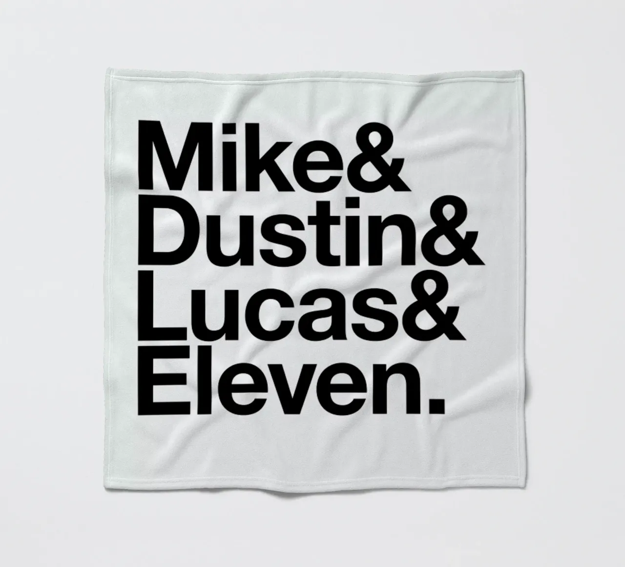 Stranger Heroes fleece blanket by Studio One