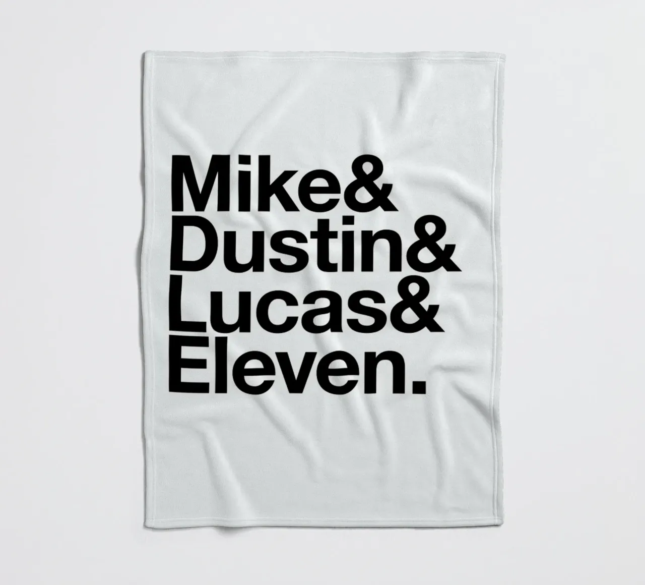 Stranger Heroes fleece blanket by Studio One