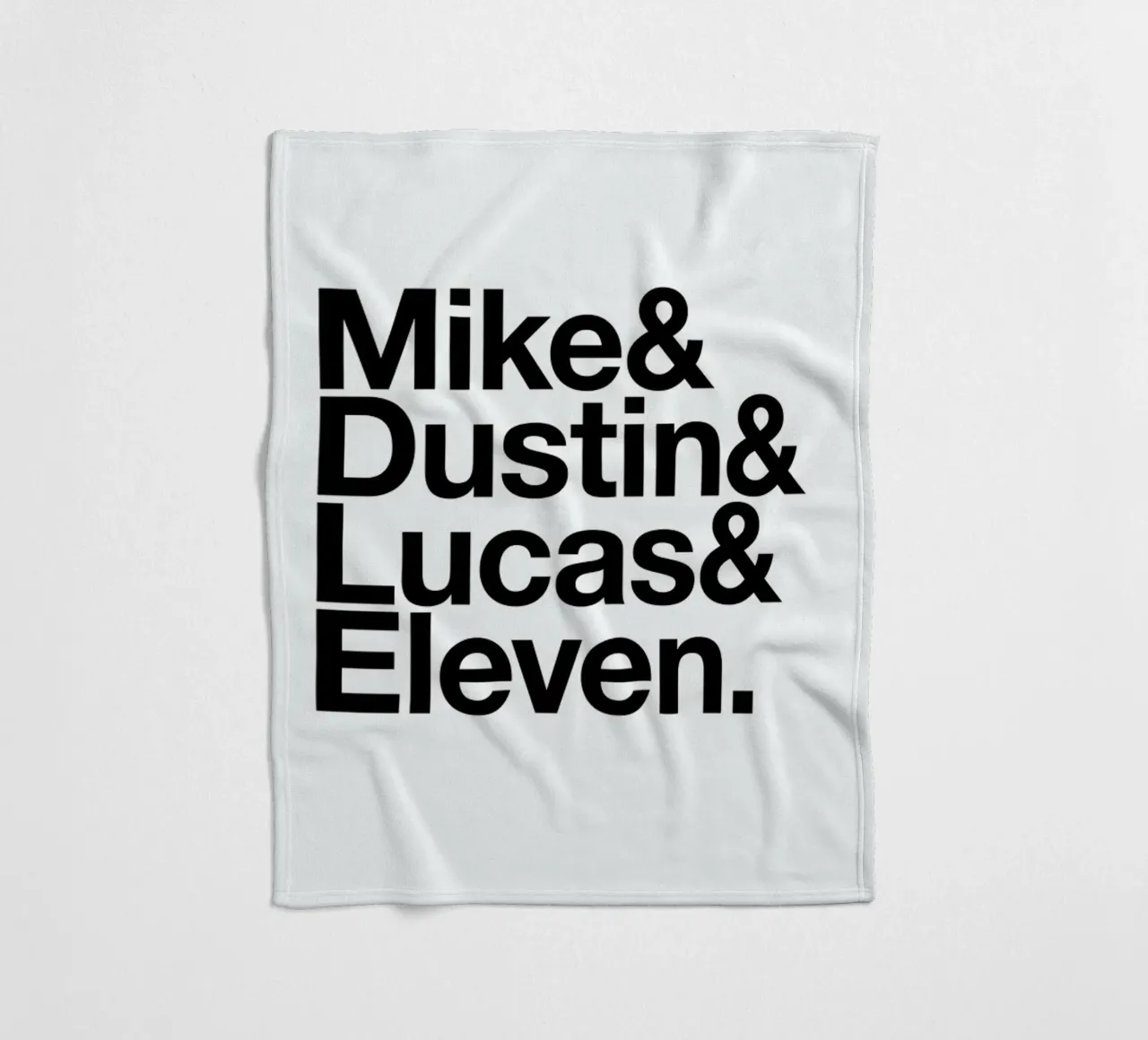 Stranger Heroes fleece blanket by Studio One
