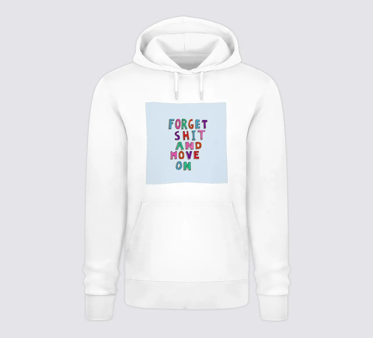Forget and Move On sudadera con capucha de Vasare Nar