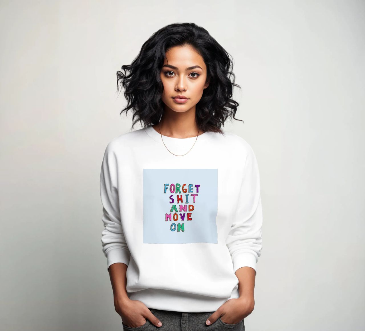 Forget and Move On sudadera de Vasare Nar
