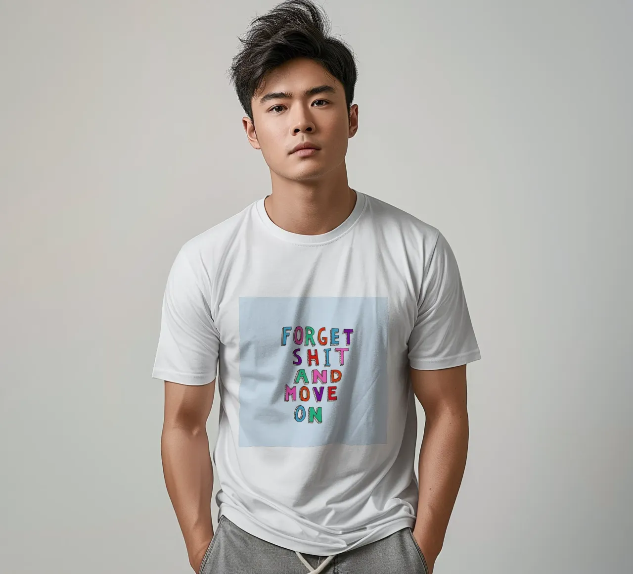 Forget and Move On t-shirt da Vasare Nar