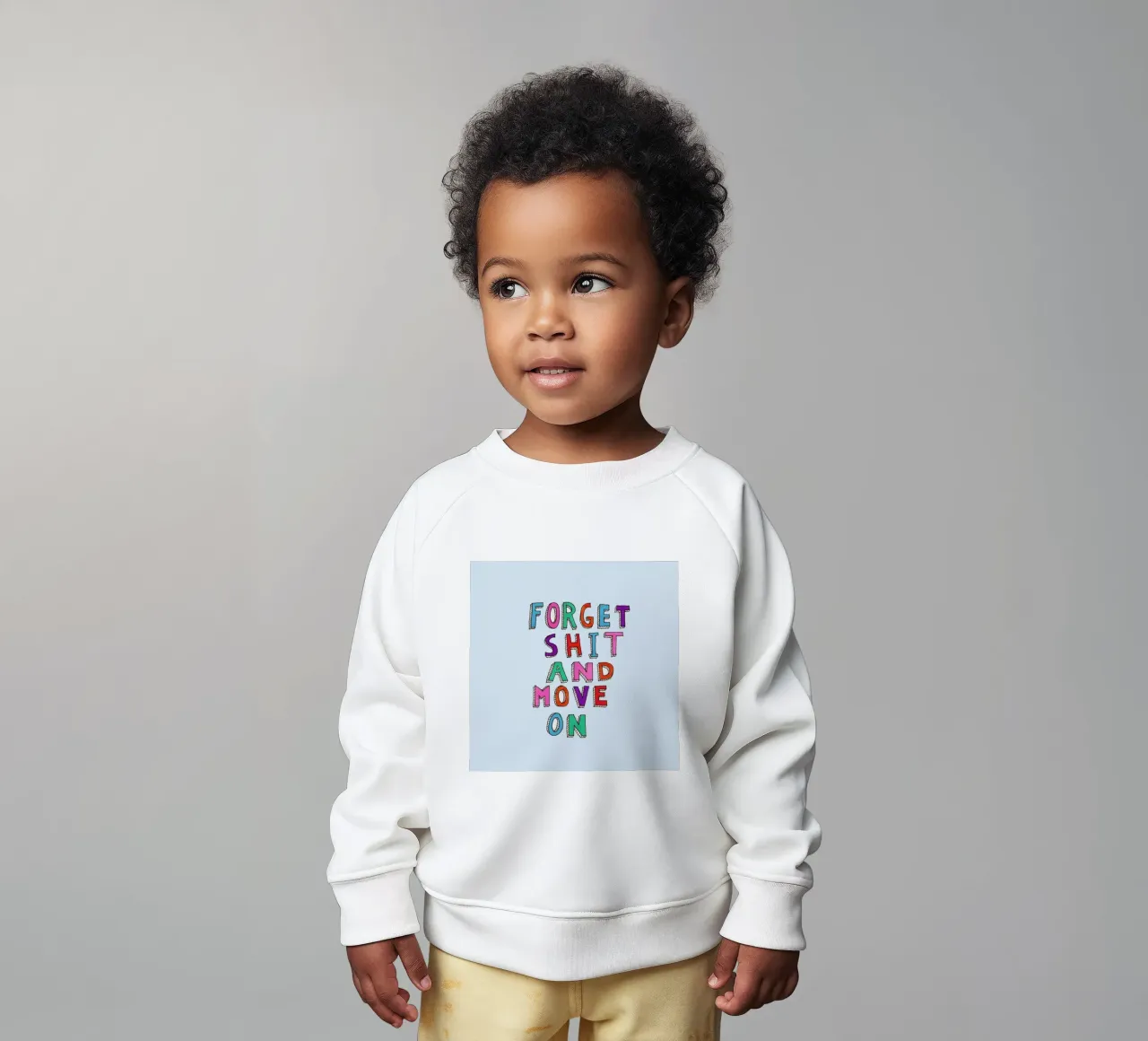 Forget and Move On sudadera de bebé de Vasare Nar