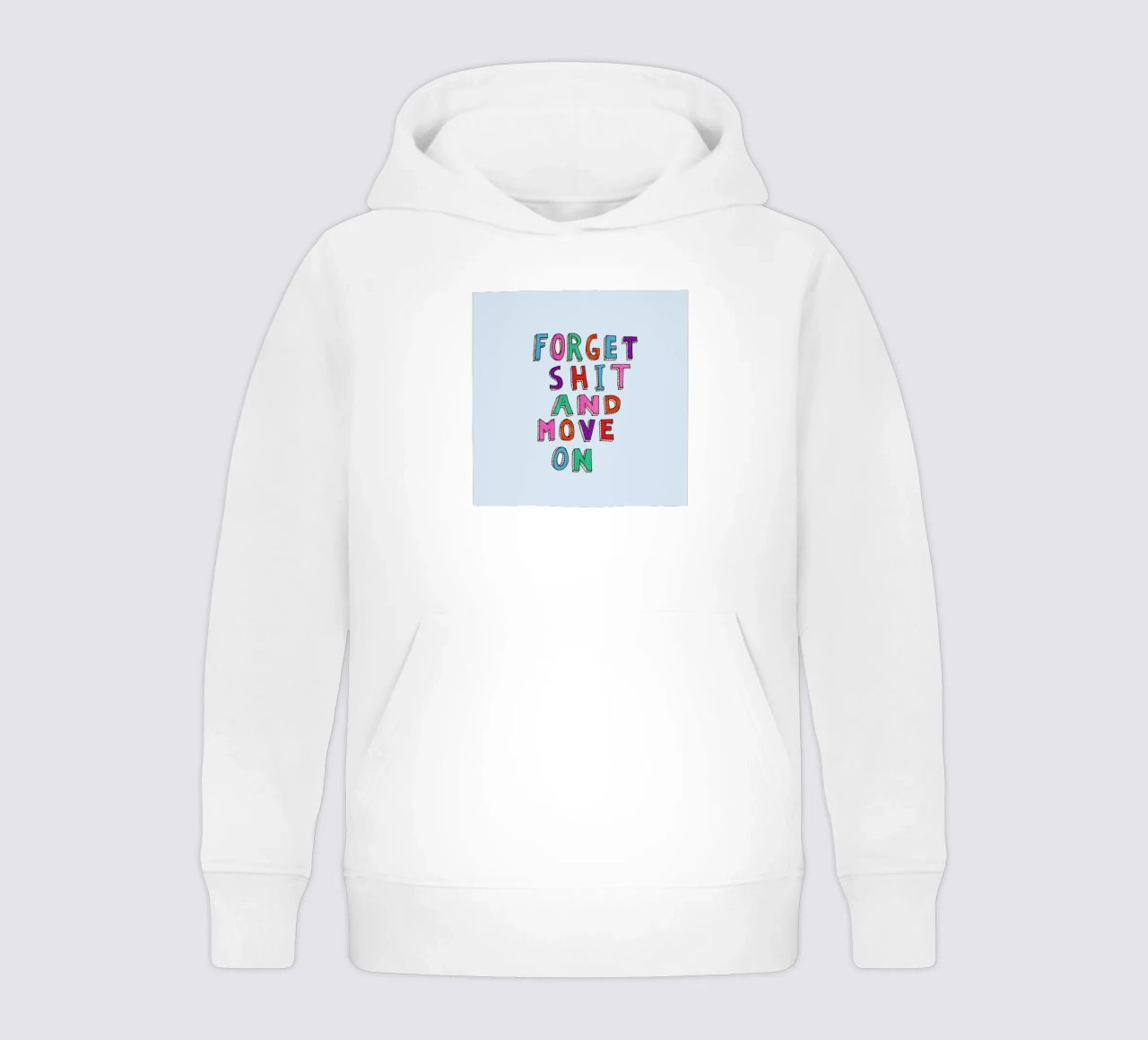 Forget and Move On felpa bambino con cappuccio da Vasare Nar
