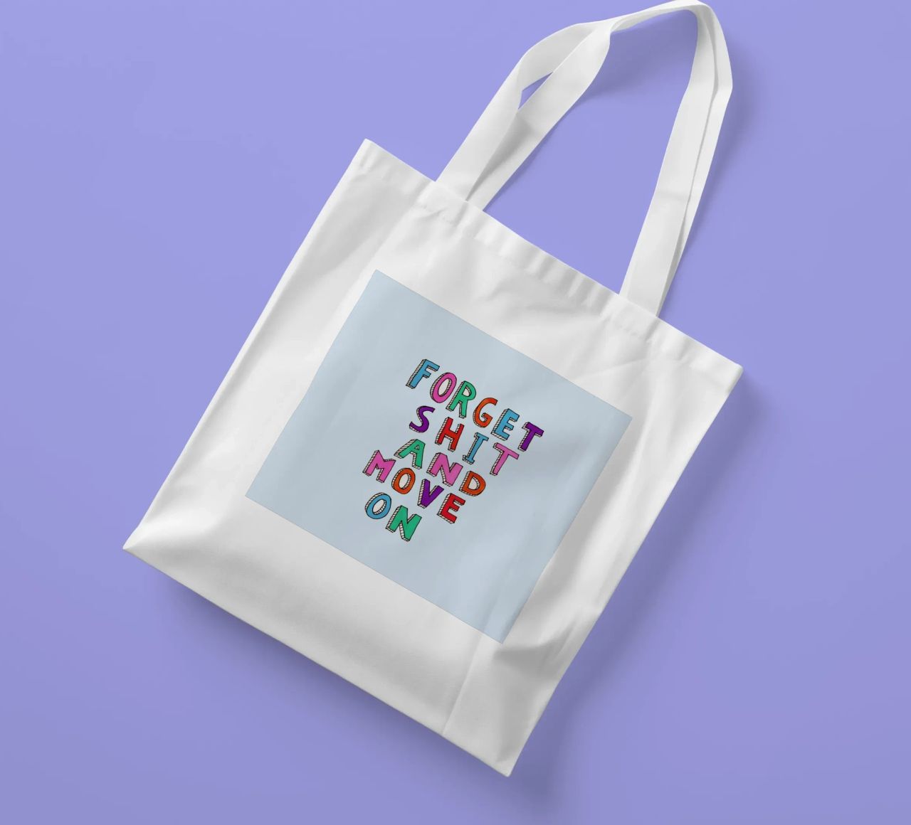 Forget and Move On borsa in juta da Vasare Nar