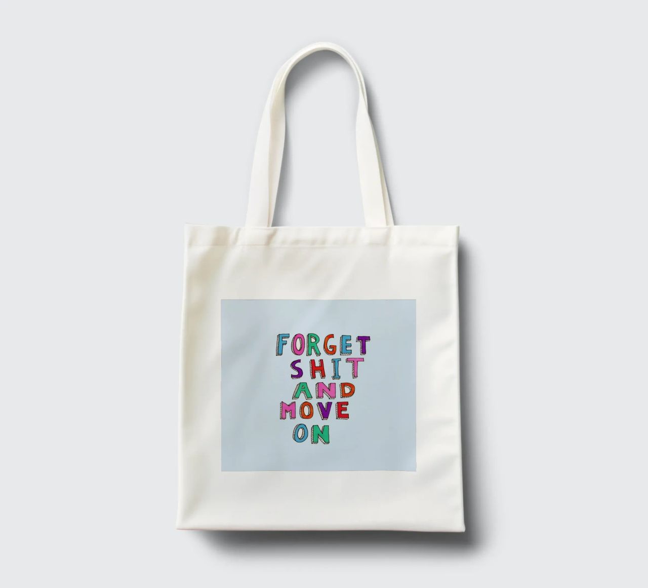 Forget and Move On borsa in juta da Vasare Nar