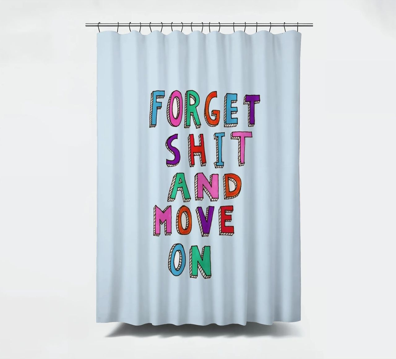 Forget and Move On tenda da doccia da Vasare Nar