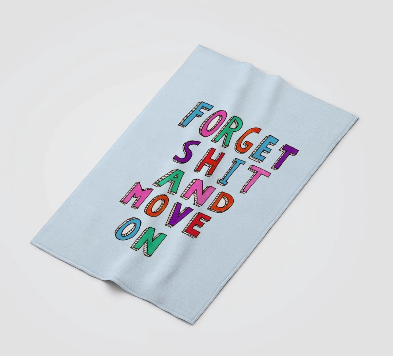 Forget and Move On coperta in pile da Vasare Nar