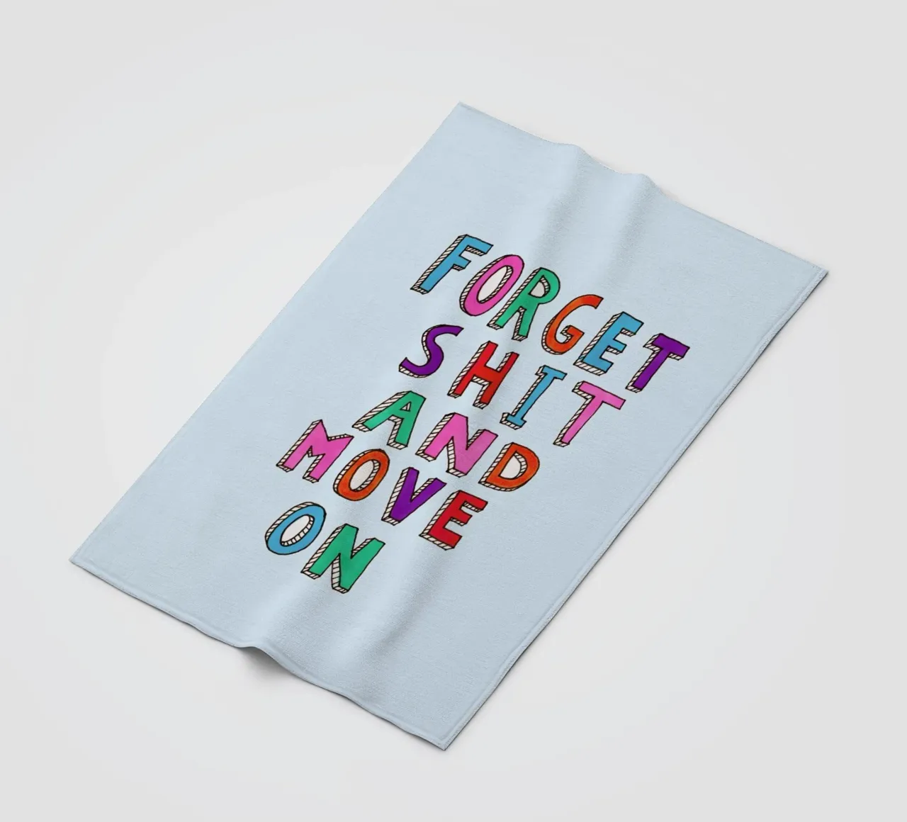 Forget and Move On coperta in pile da Vasare Nar