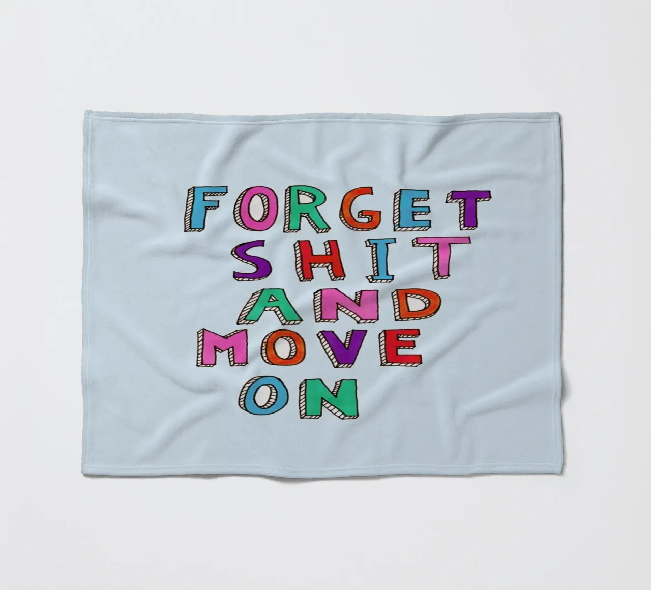 Forget and Move On coperta in pile da Vasare Nar