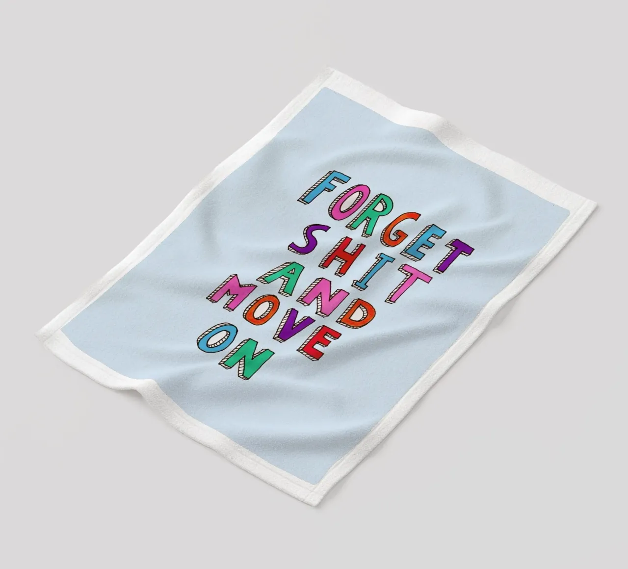 Forget and Move On coperta in pile da Vasare Nar