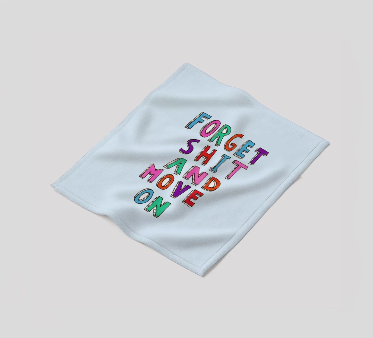 Forget and Move On coperta in pile da Vasare Nar