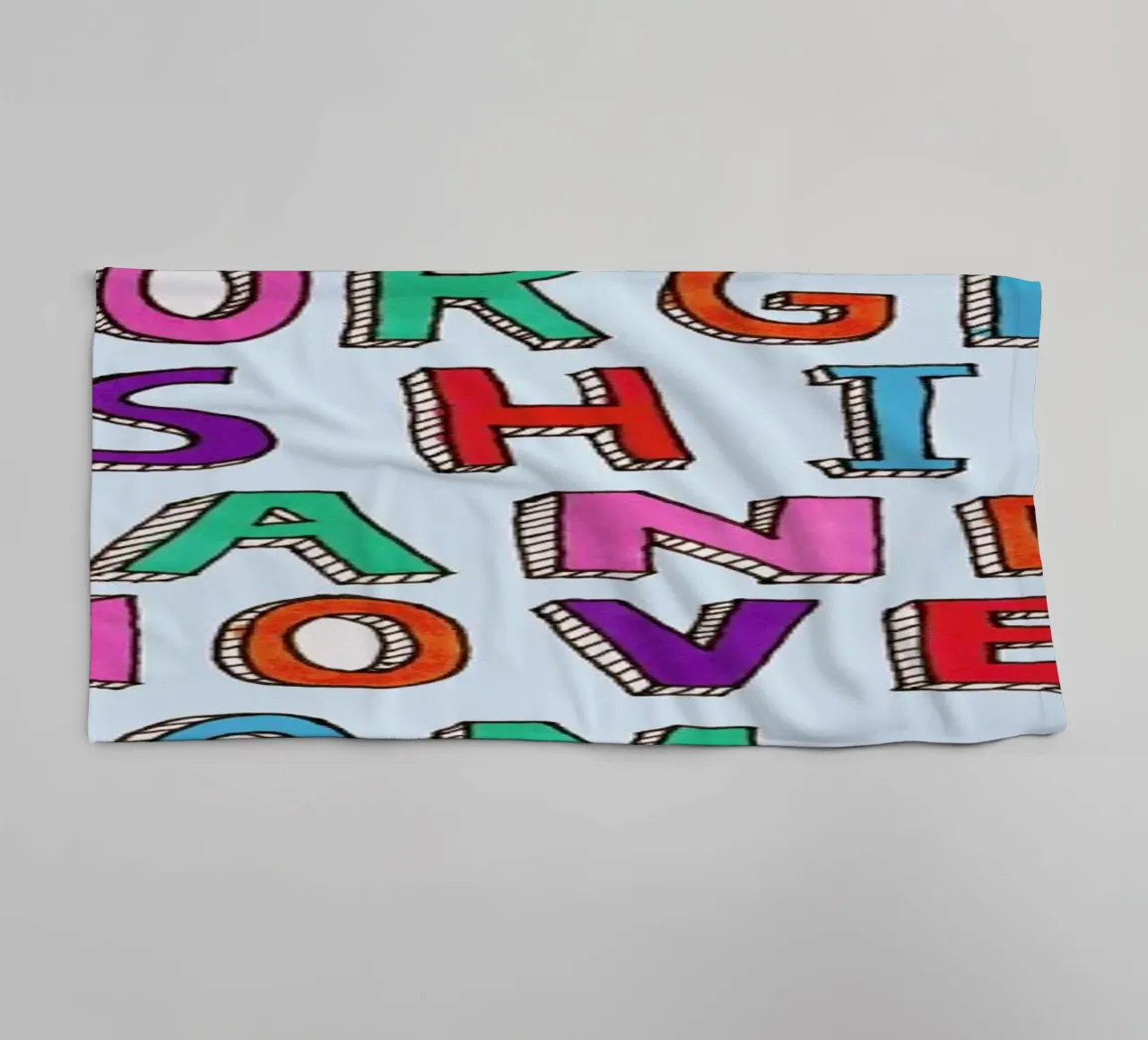 Forget and Move On badhanddoek van Vasare Nar