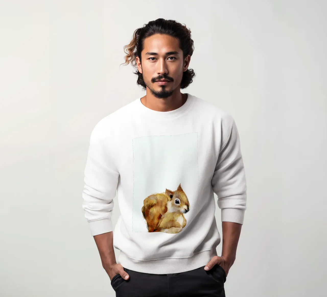 Little Squirrel Sweatshirt von Amy Hamilton