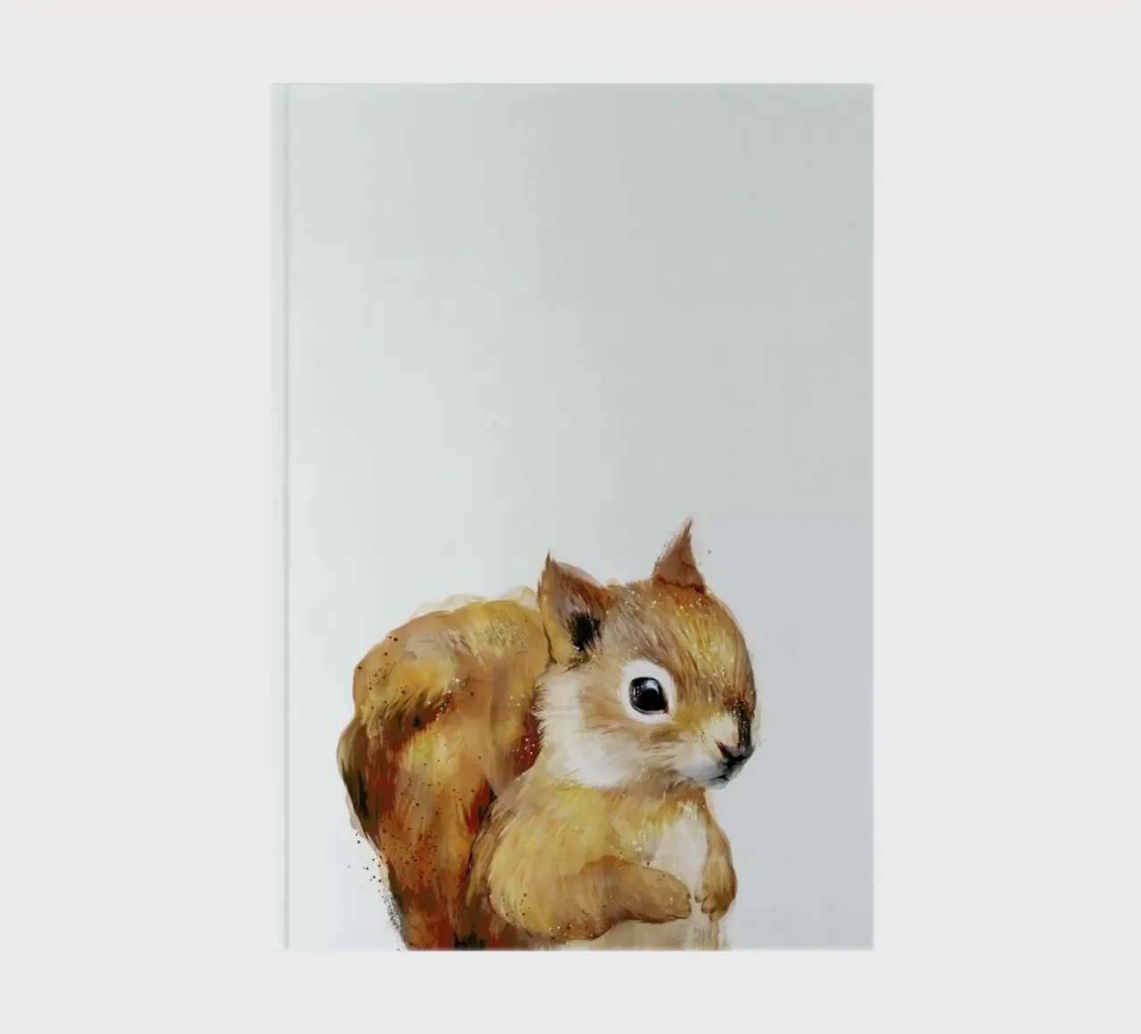 Little Squirrel notebook by Amy Hamilton