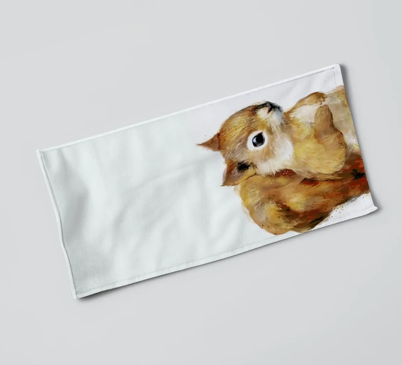 Little Squirrel Handtuch von Amy Hamilton