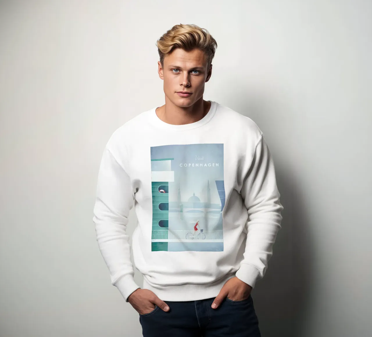 Copenhagen sweatshirt by Henry Rivers