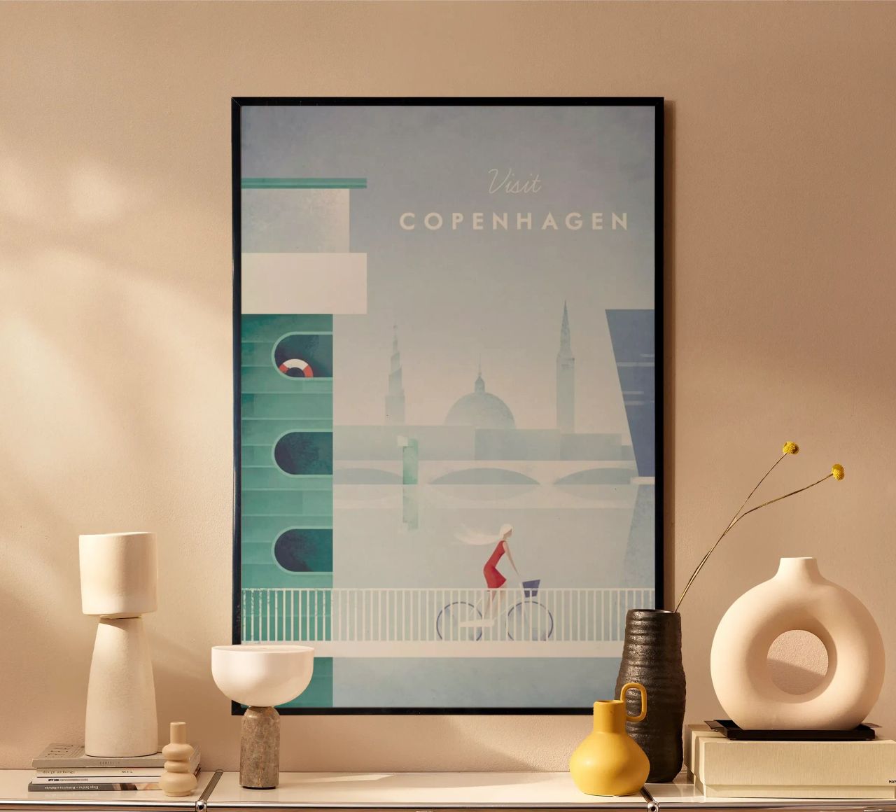 Copenhagen poster by Henry Rivers