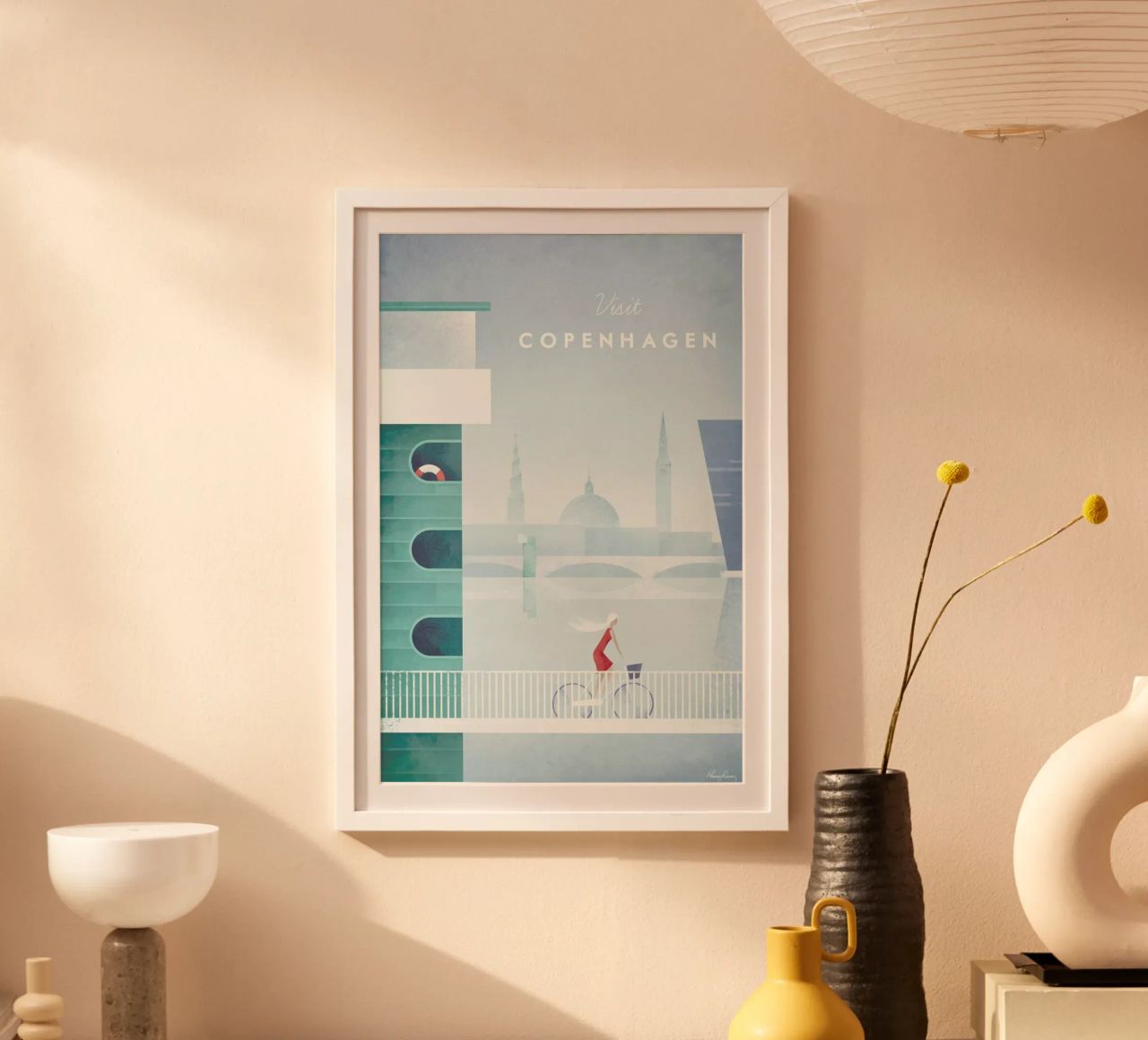Copenhagen poster by Henry Rivers