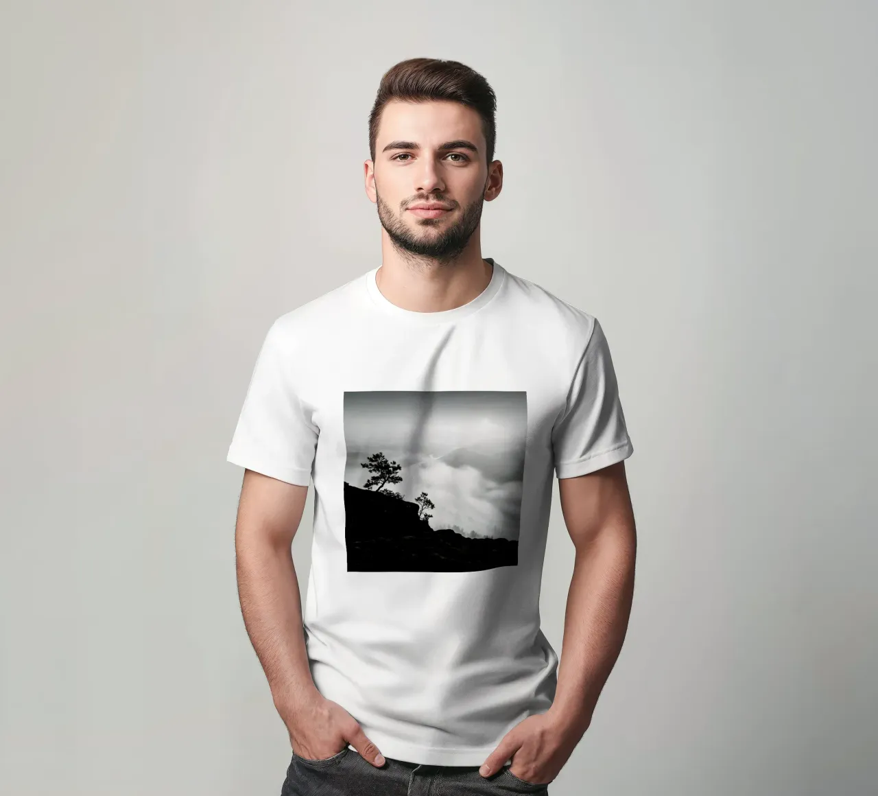 Above and Beyond, Lilienstein t-shirt da Håggard Photography | Ronny Behnert
