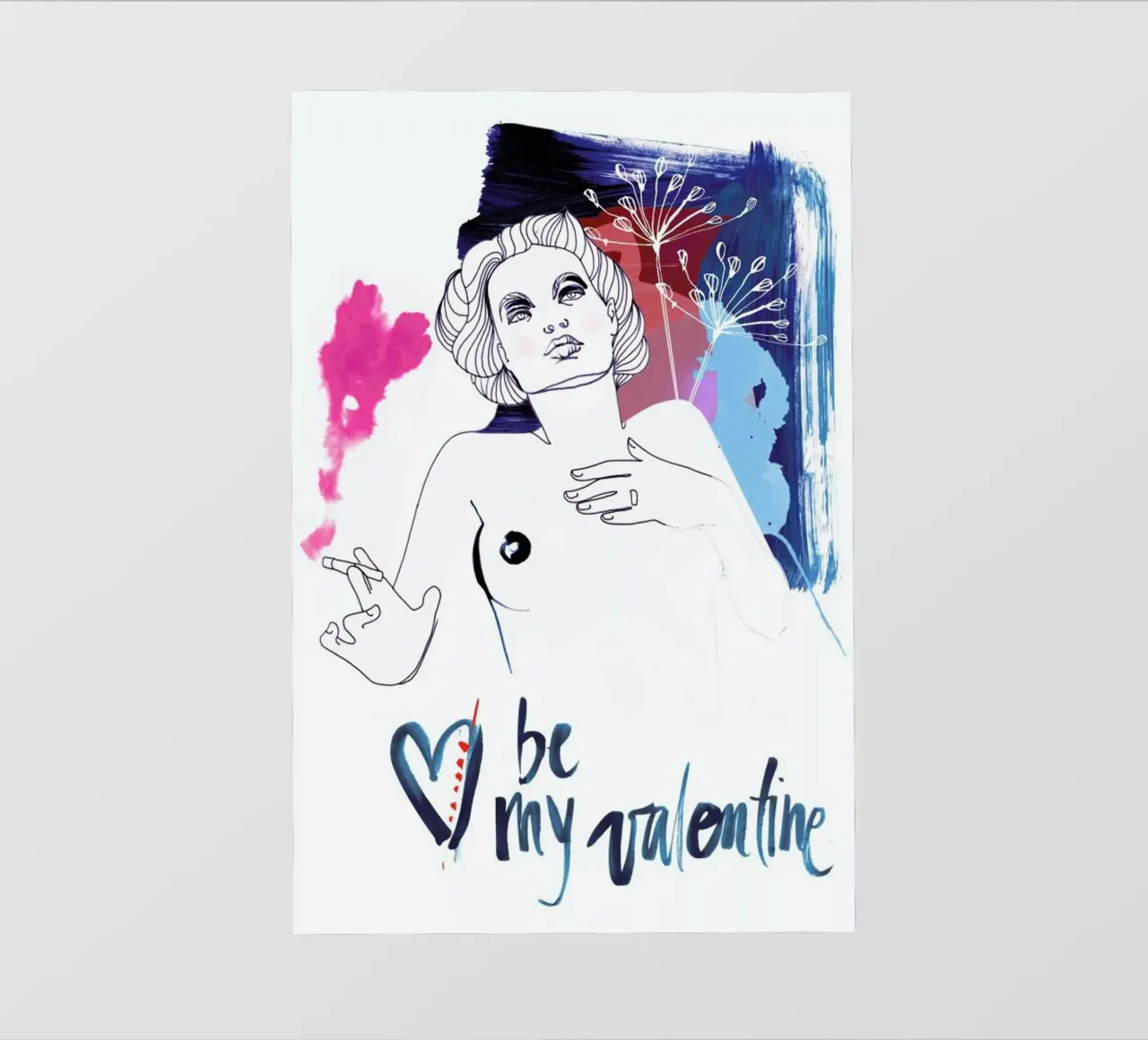 Be My Valentine 1 pellicola backlit da Anja Denz