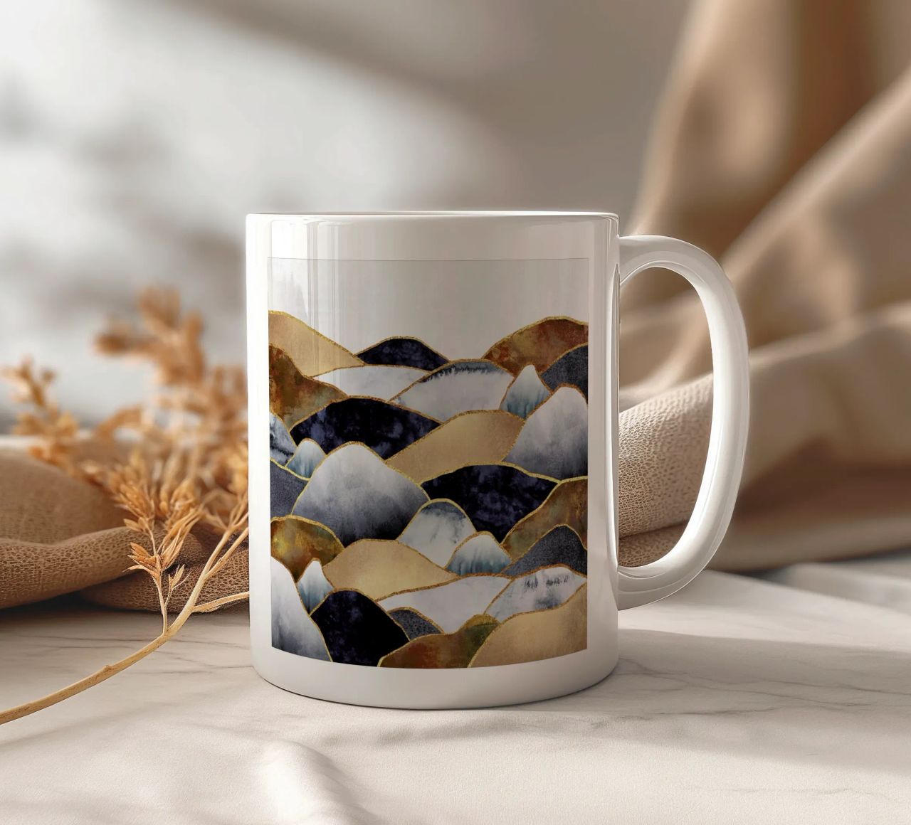 Hills tazza in ceramica da Elisabeth Fredriksson