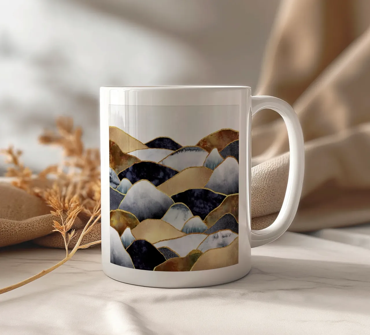 Hills taza de cerámica de Elisabeth Fredriksson