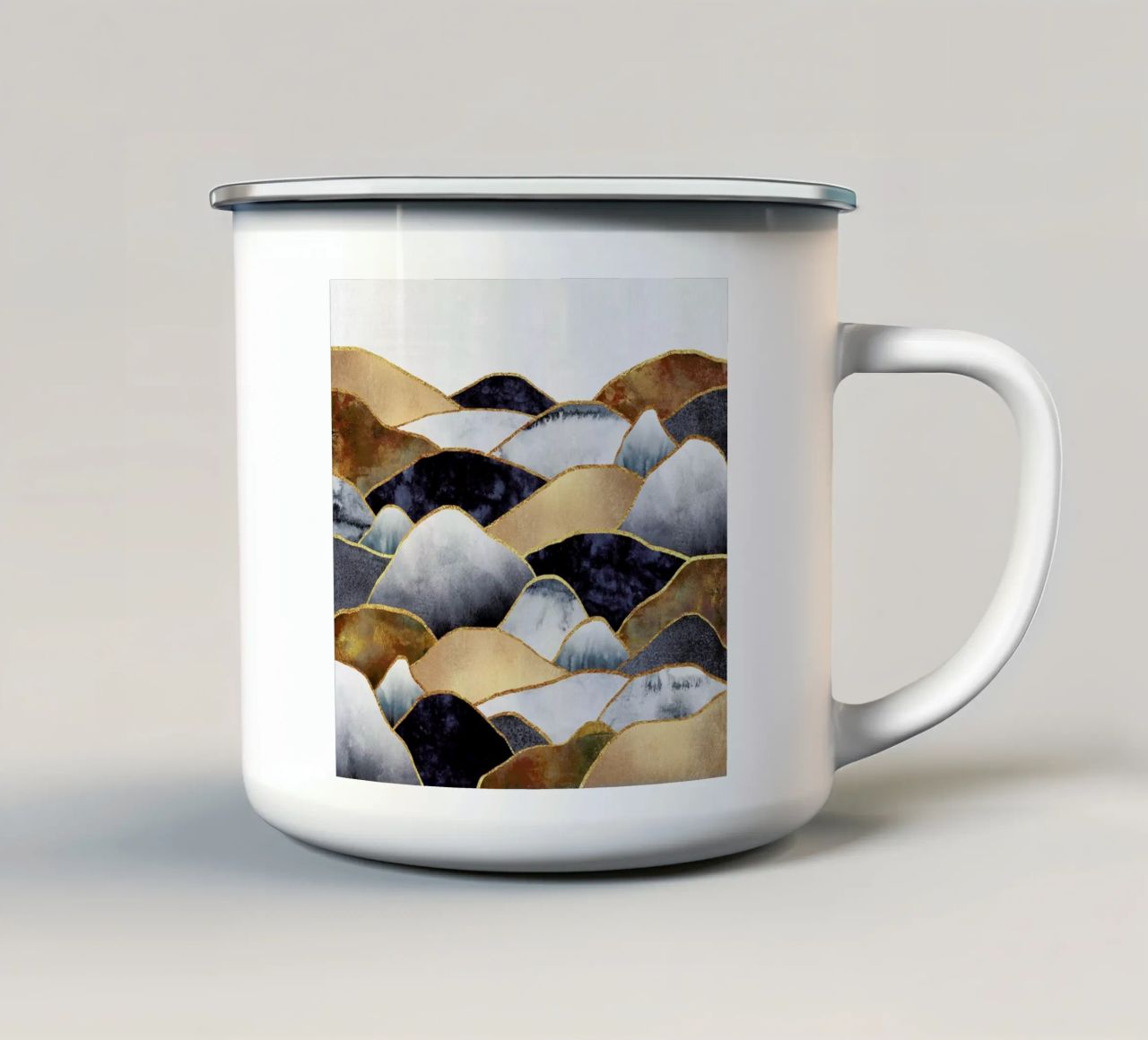 Hills tazza in smalto da Elisabeth Fredriksson