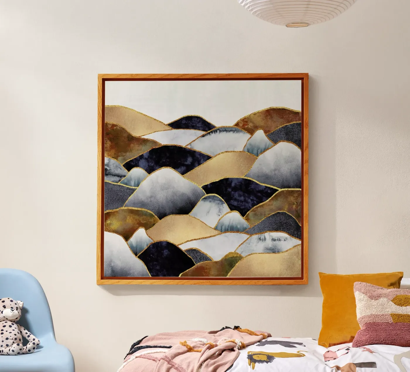 Hills acryl van Elisabeth Fredriksson