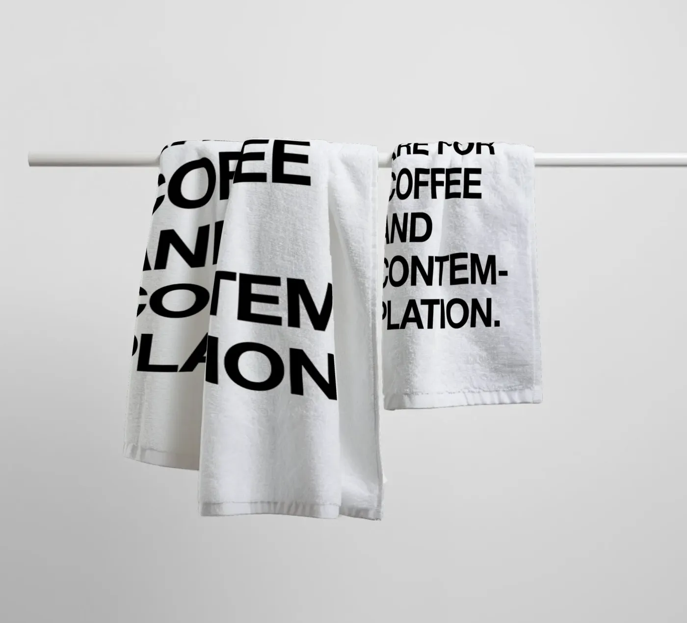 Contemplation badhanddoek van Studio One