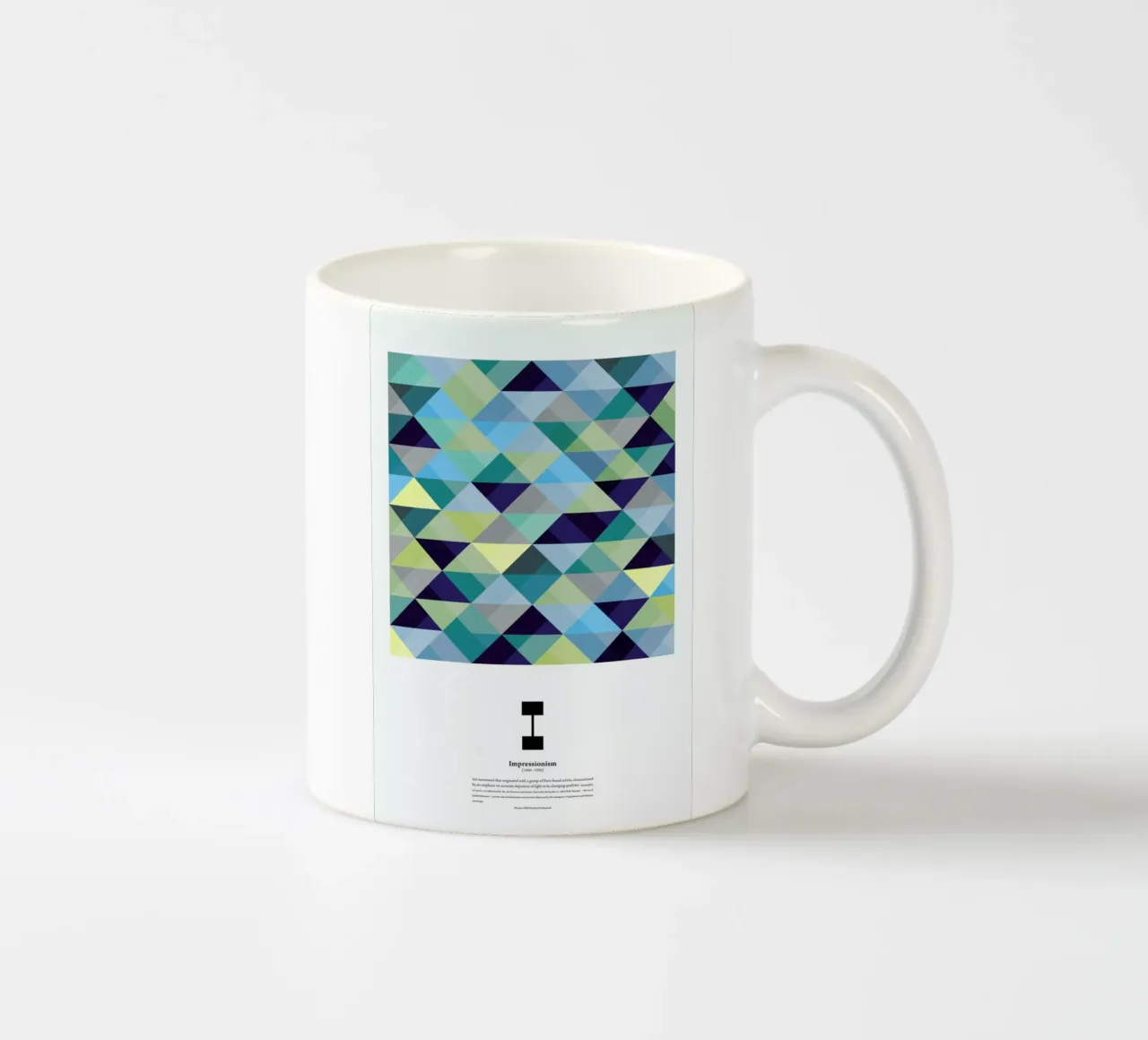 I - Impressionism tazza in ceramica da The True Type