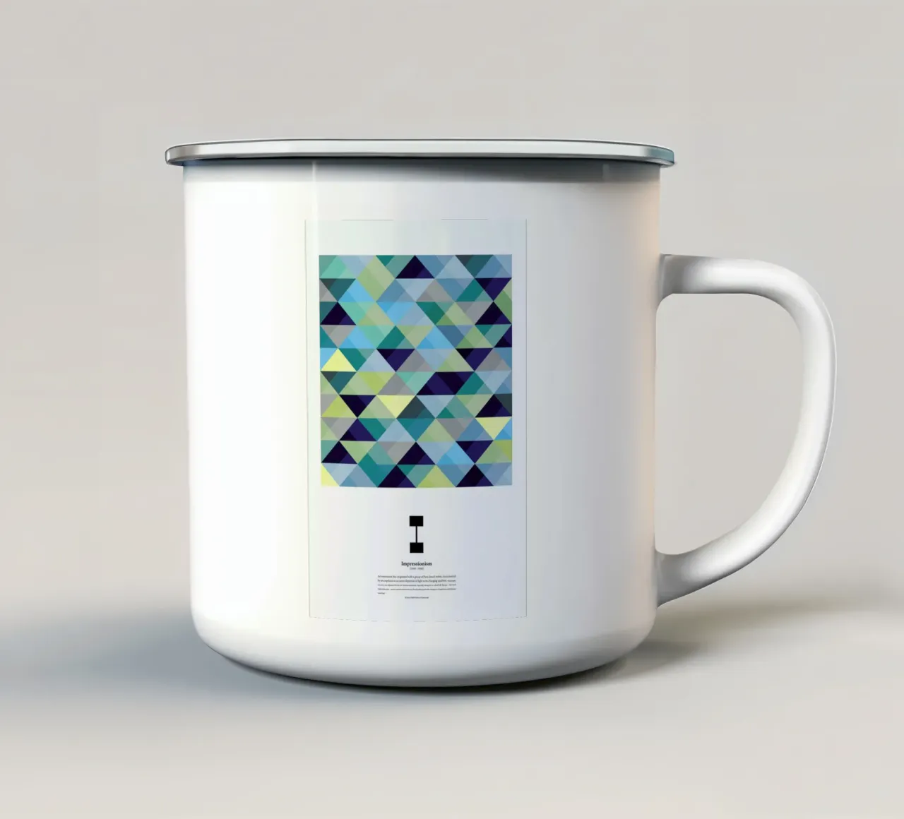 I - Impressionism tazza in smalto da The True Type