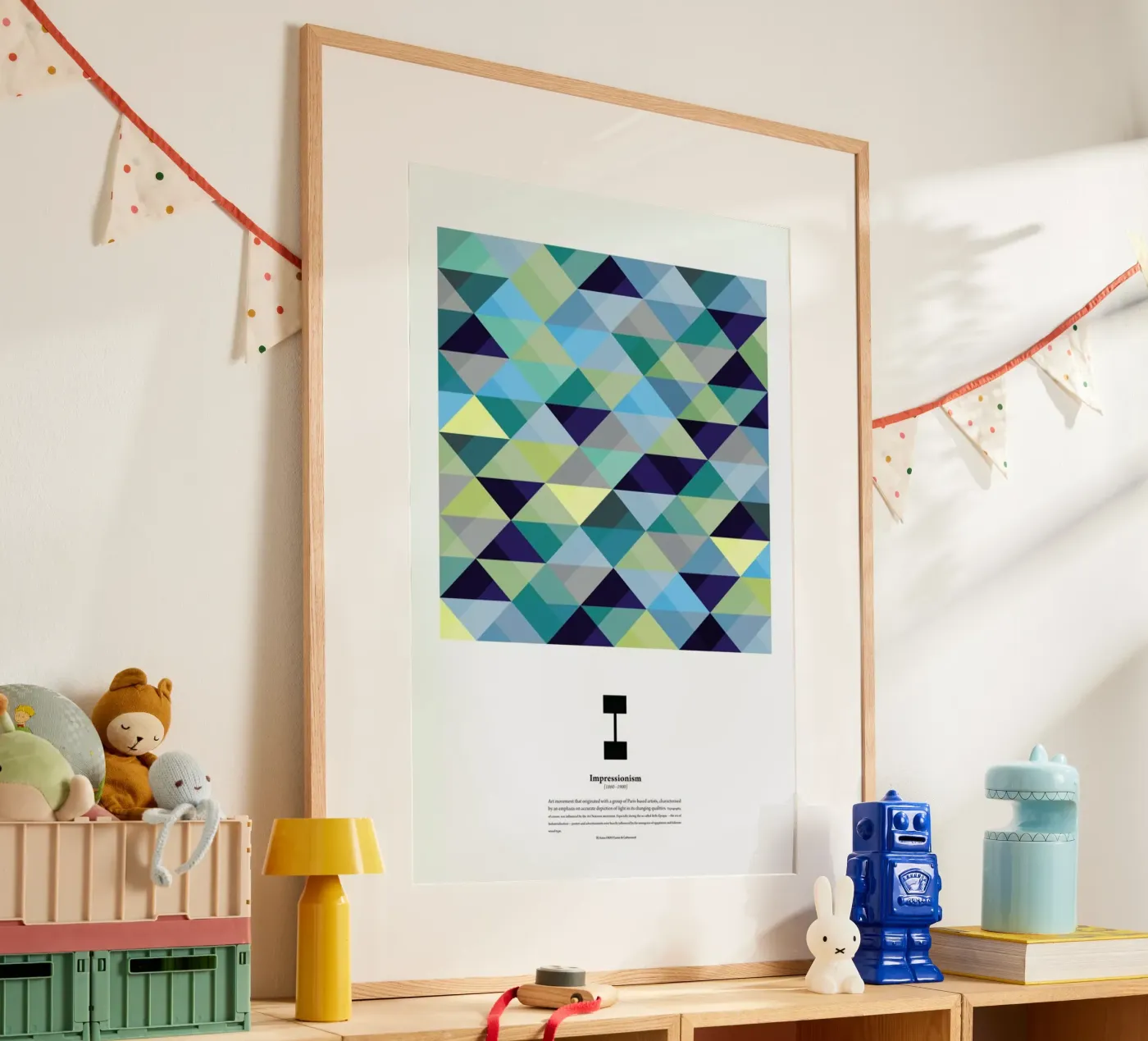 I - Impressionism poster by The True Type