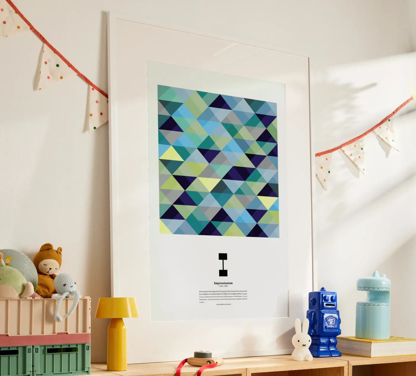 I - Impressionism poster by The True Type