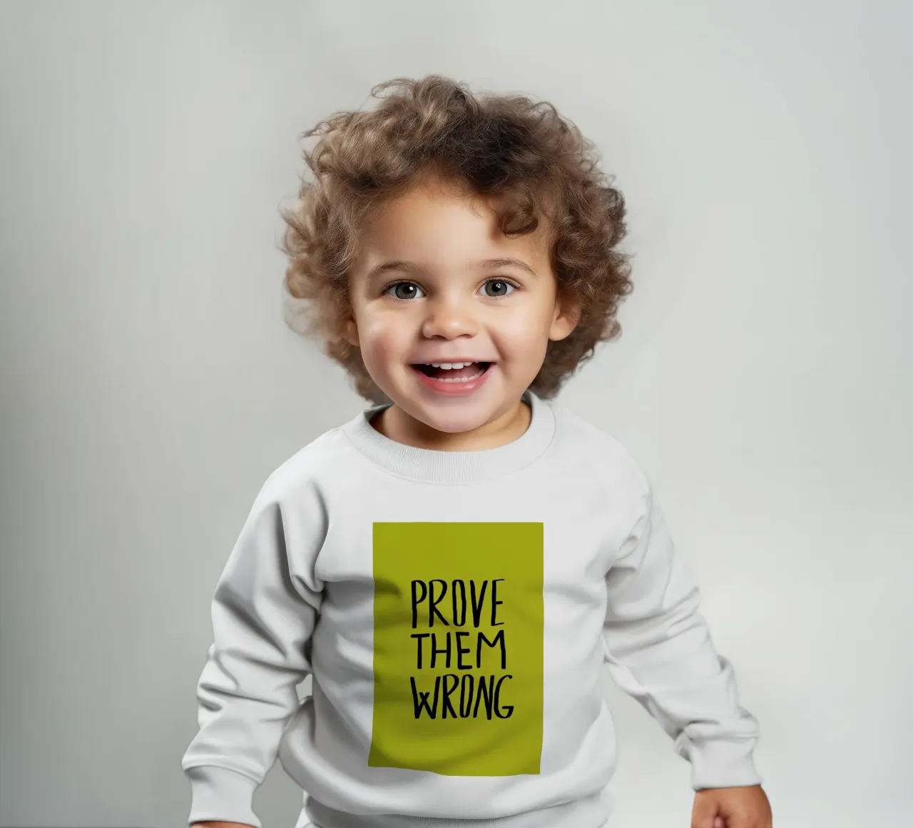 Prove Them Wrong Baby Sweatshirt von Leah Flores