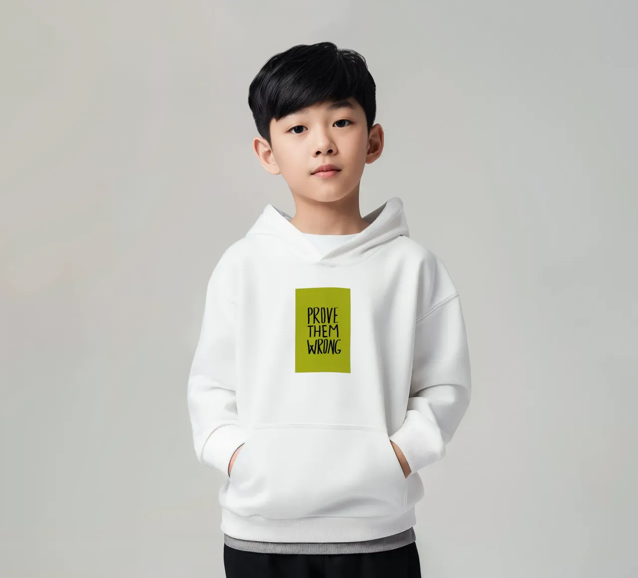 Prove Them Wrong felpa bambino con cappuccio da Leah Flores