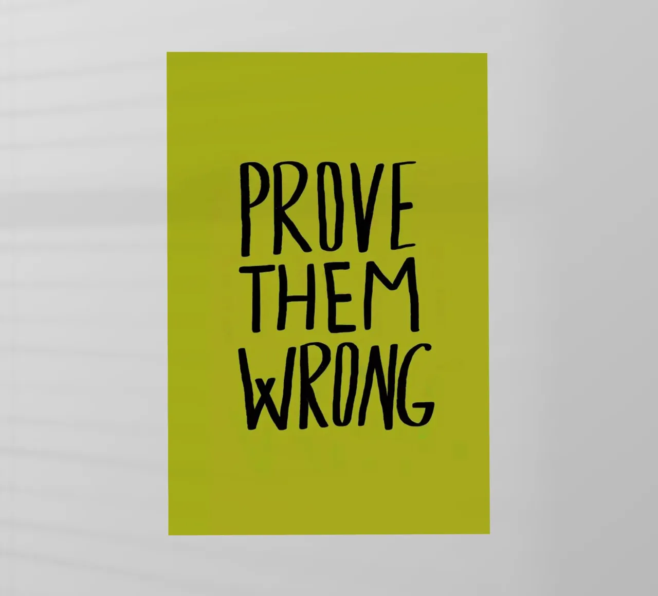 Prove Them Wrong pellicola backlit da Leah Flores