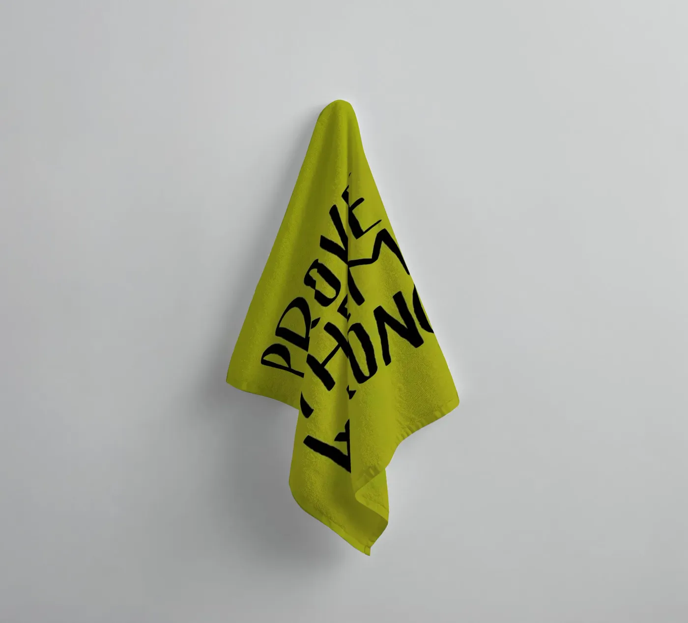 Prove Them Wrong badhanddoek van Leah Flores