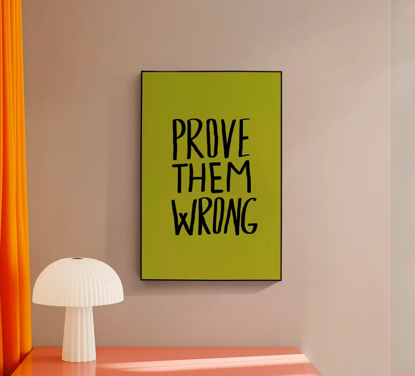 Prove Them Wrong plexiglas de Leah Flores