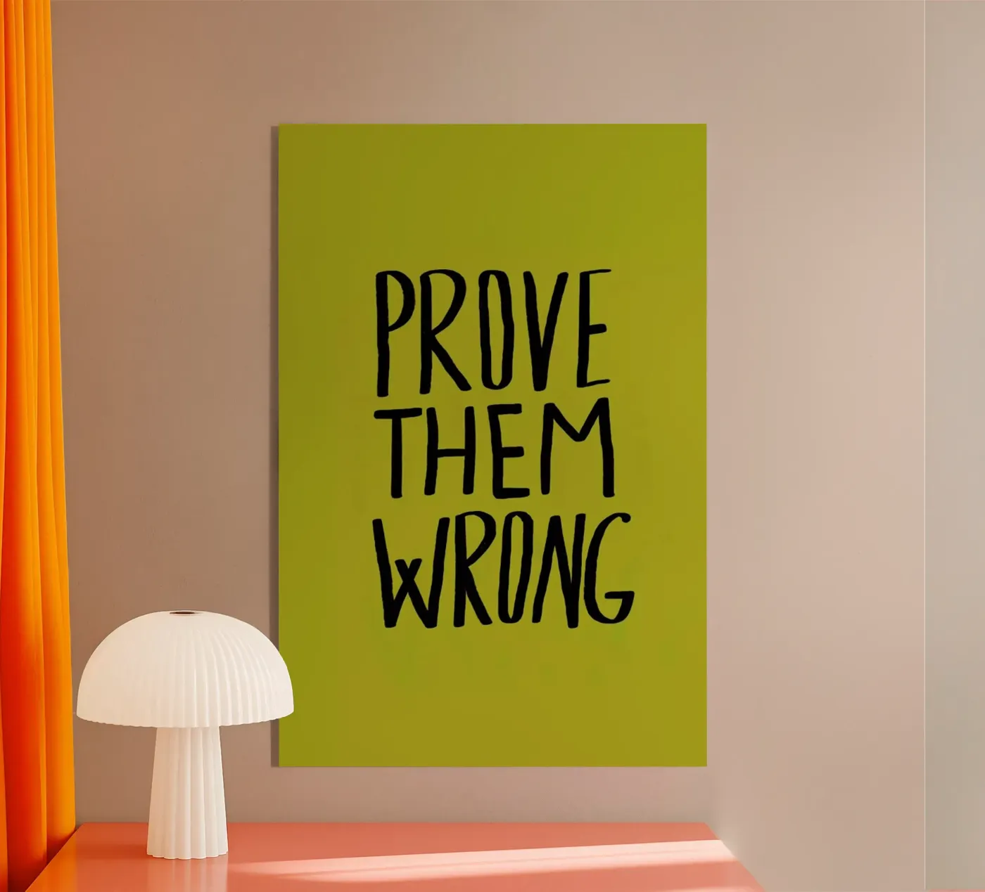 Prove Them Wrong plexiglas de Leah Flores