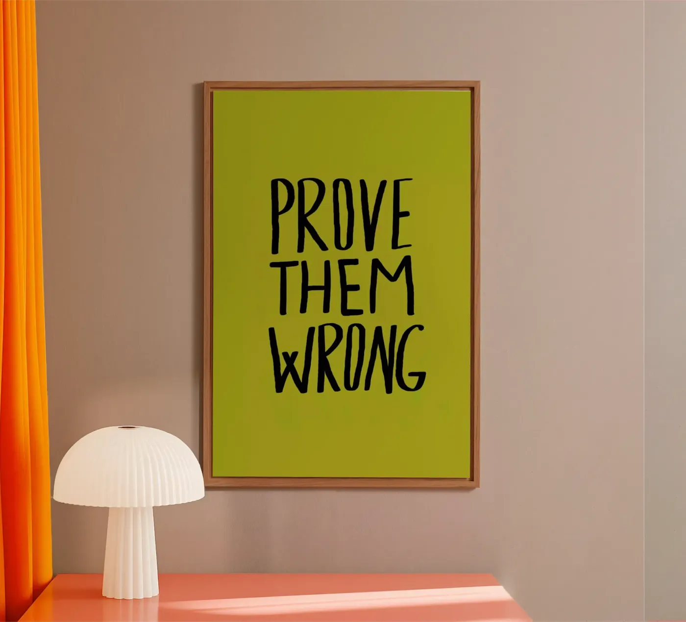 Prove Them Wrong forex-plaat van Leah Flores