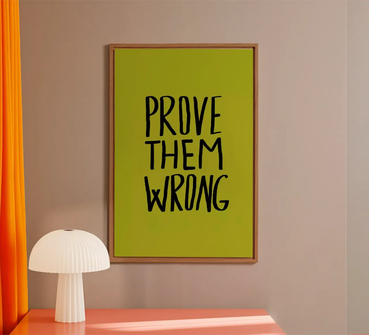 Prove Them Wrong alluminio dibond da Leah Flores